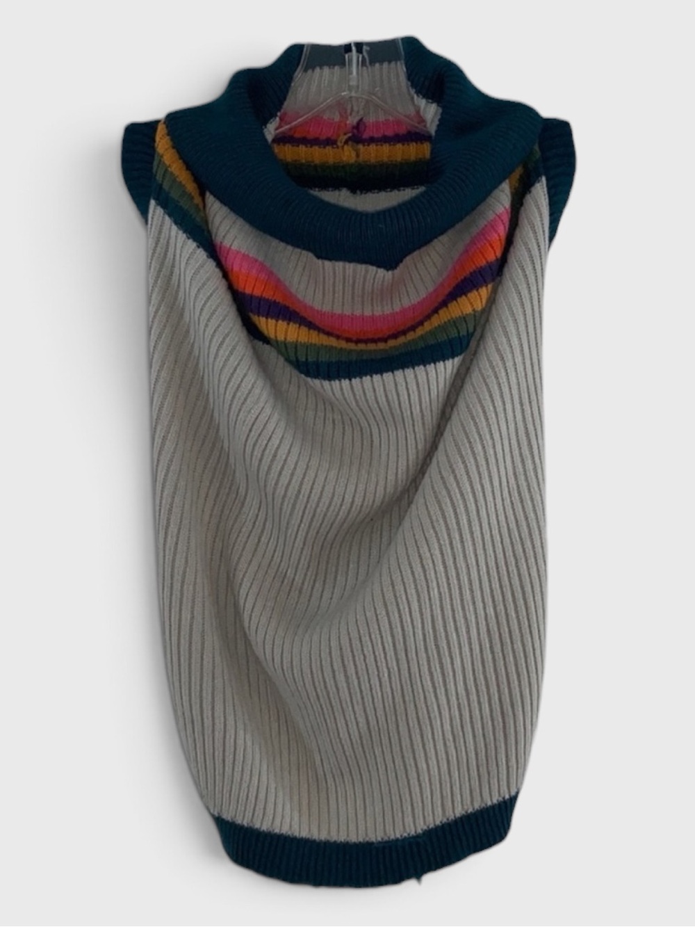826 10/$50🏄🏻‍♀️ Top Paw Teal Cowl Neck Dog Sweater
